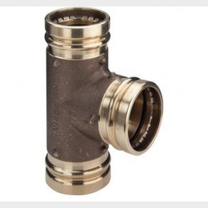 Sanpress XL T-stykke 88,9 mm r�dgods