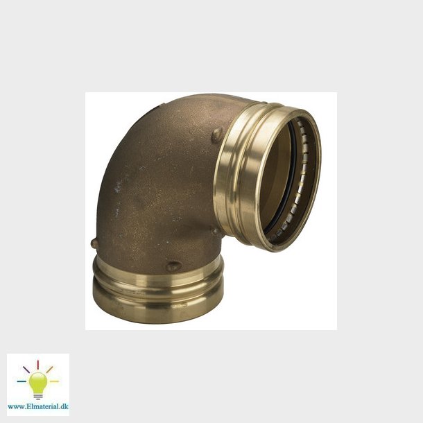 Viega Sanpress XL bjning 90&deg; 88,9 Rdgods/blank, 350680