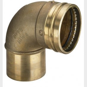 Viega Sanpress XL b�jning 90&deg; 76,1 R�dgods/blank, 353650