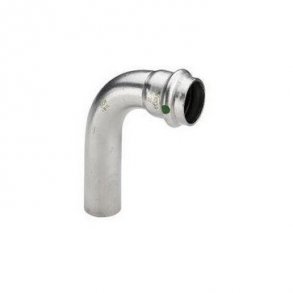 Viega Sanpress Inox b�jning 90&deg; 54 Rustfritst�l/blank, 435769