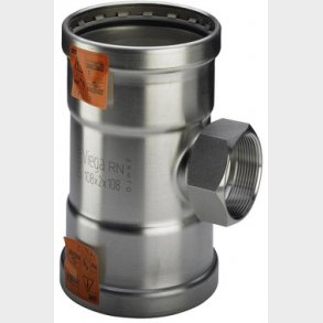 Sanpress Inox XL T-stykke 76,1 mm x 34