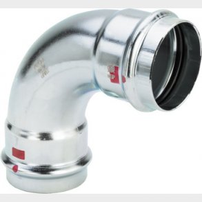 Viega Prestabo b�jning 90&deg; 15 St�l/Forzinket, 558123