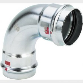 Viega Prestabo b�jning 90&deg; 42 St�l/Forzinket, 558178