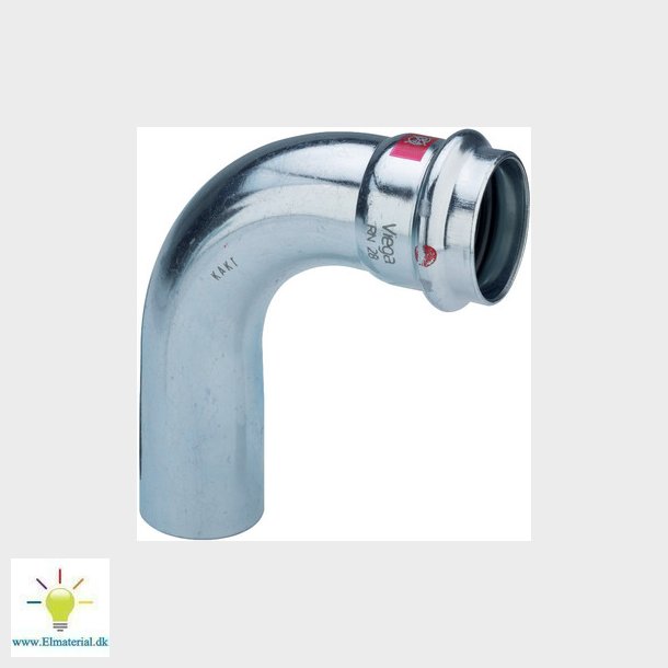 Viega Prestabo bjning 90&deg; 15 Stl/Forzinket, 558192