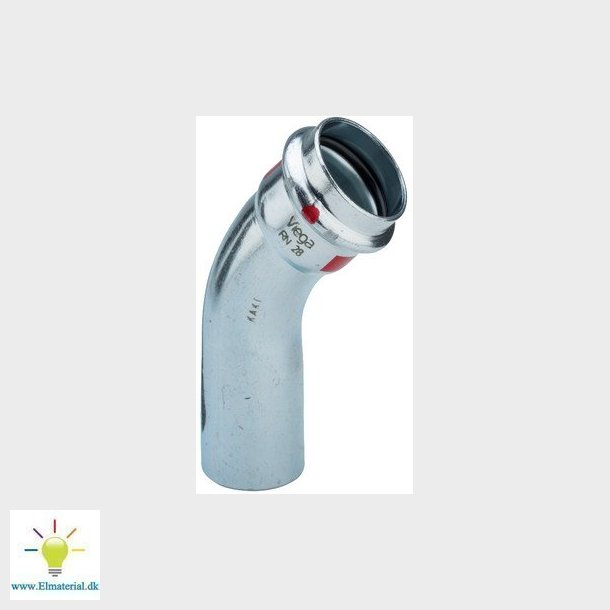 Viega Prestabo bjning 45&deg; 22 Stl/Forzinket, 558352
