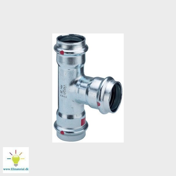 Prestabo T-stykke 35 mm forzinket stl