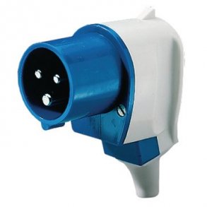 CEE vinkelstikprop 3 polet  16A 230V IP44