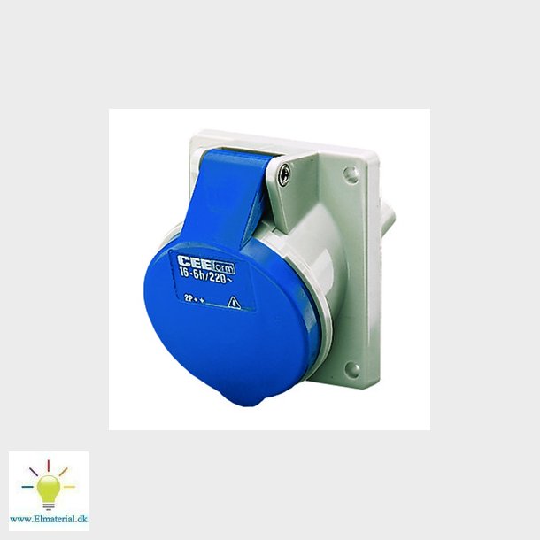CEE appliance udtag 3 polet 16A 230V IP44 1463