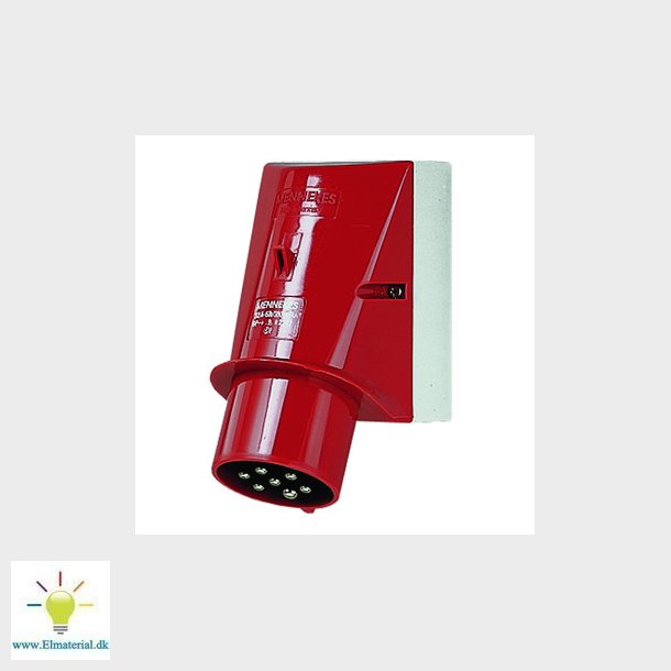 CEE vgindtag 7-pol 16A 400V IP44