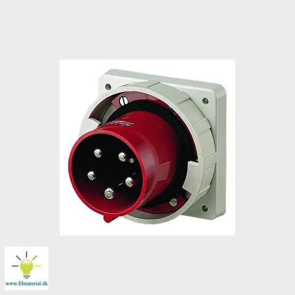 CEE apparat indtag 5-pol 63A 400V IP67
