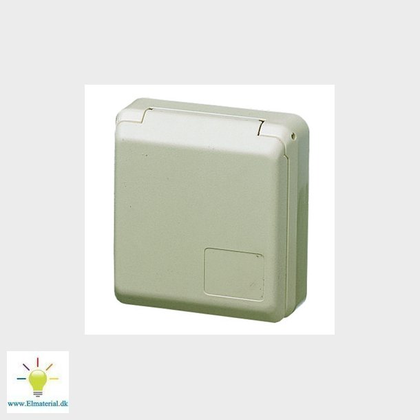 CEE stikdse pbygning 5 polet 16A 400V IP4 4115