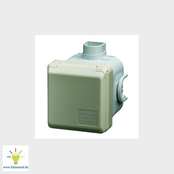 CEE stikdse indbygning 5 polet 16A 400V IP44 4125