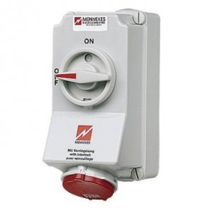 CEE stikkontakt 5-pol 32A 400V IP44