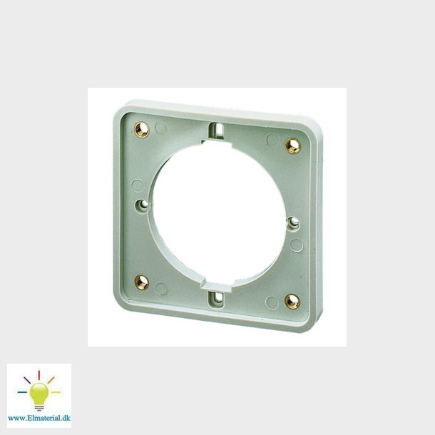 CEE flange for kanal indbygning