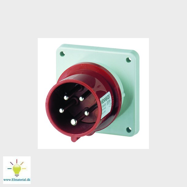 CEE appliance indtag 5-pol 16A 400V IP44