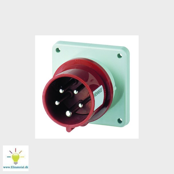CEE appliance indtag 5-pol 32A 400V IP44