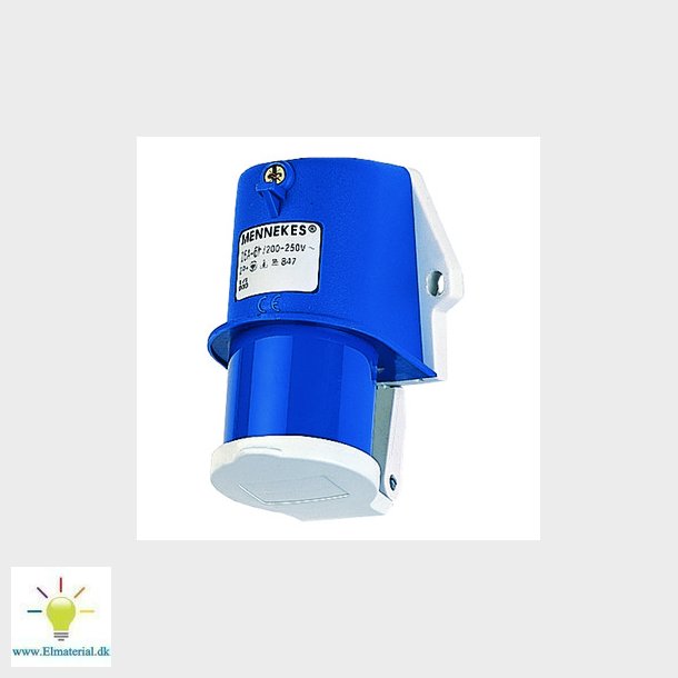 CEE vgindtag 3 polet 16A 230V IP44