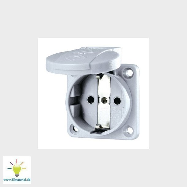 Schuko appliance udtag 3 polet 16A 230V