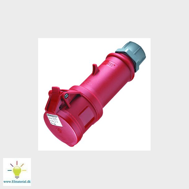 CEE forlngerled 4 polet 16A 400V IP44 194A