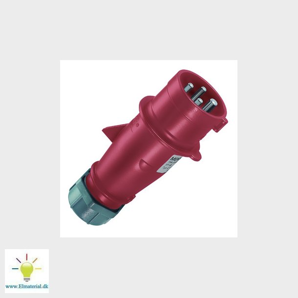 CEE fasevender stikprop 4 polet 16A 400V IP44