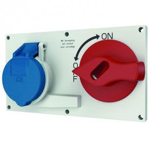 Panel monteret kontakt