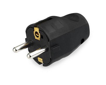 Schuko stikprop, sort - Varekartotek - El og Vvs Materialer ...
