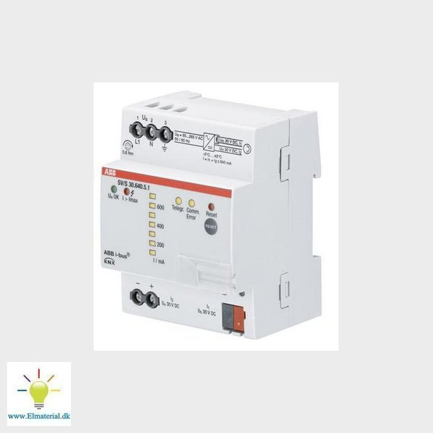 KNX Strmforsyning 30 V DC 640 MA SV/S30.640.5.1