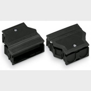 Tr�kaflastningskappe 5-polet, sort