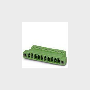 Printkortstik, m�rkestr�m: 8 A, poltal: 4, deling: 3,81 mm, tilslutningstype: Skruetilslutning med k