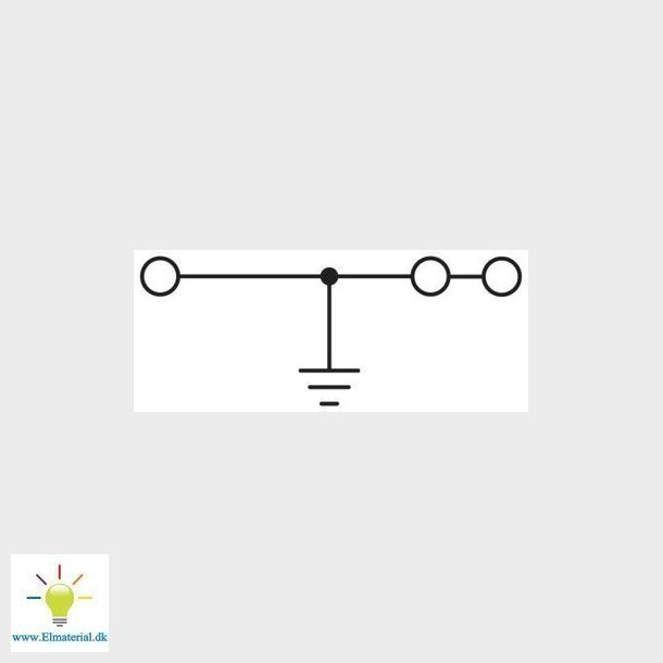 Jordklemme ST 2,5-TWIN-PE