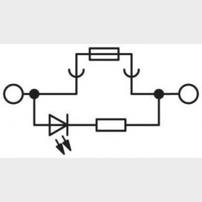 Sikringsr�kkeklemme ST 4-FSI/C-LED 24