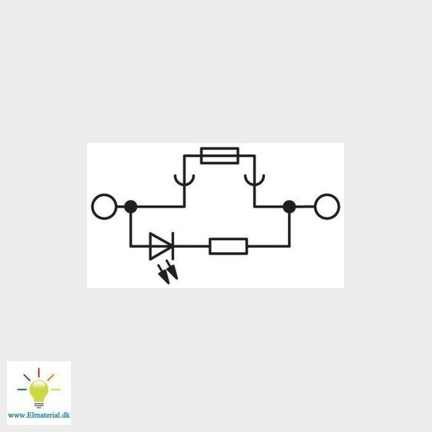 Sikringsrkkeklemme ST 4-FSI/C-LED 24