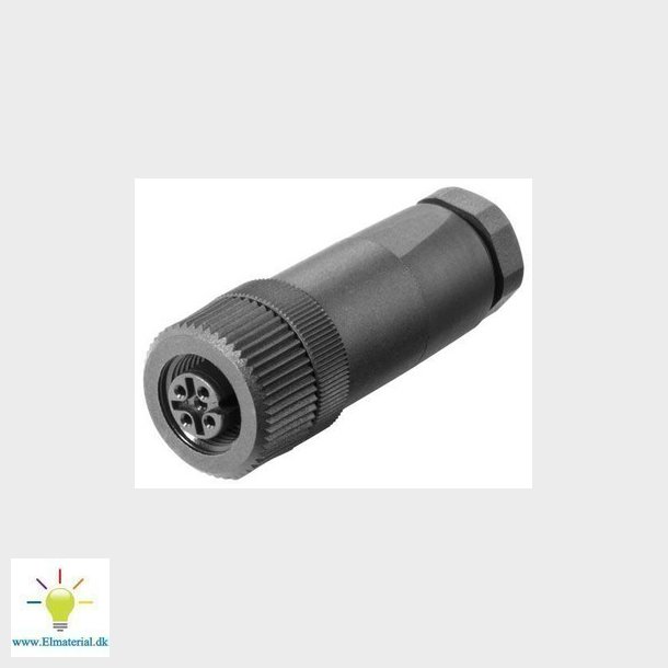 Ethernet power M12 kabelstik