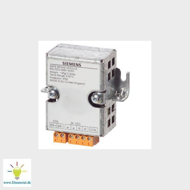 Frekvensomformer G120,SAFETY bremserel T/PM240