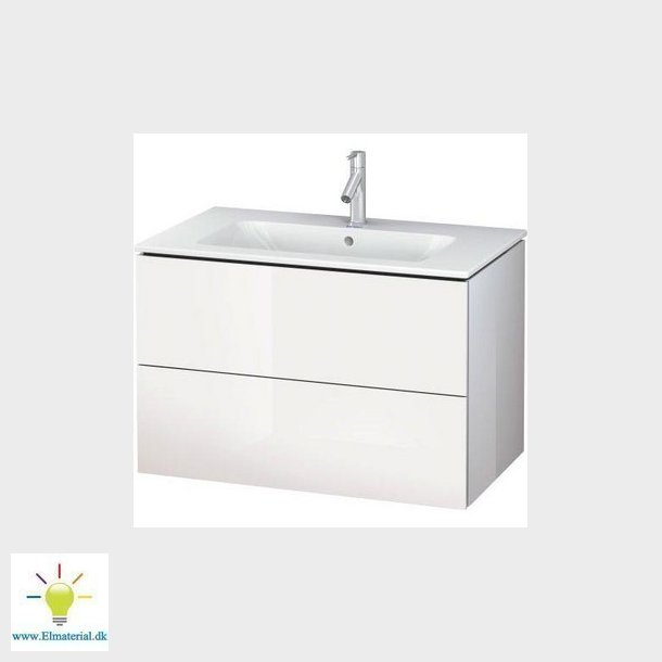 Duravit L-Cube vaskeskab vgmonteret med 2 skuffer