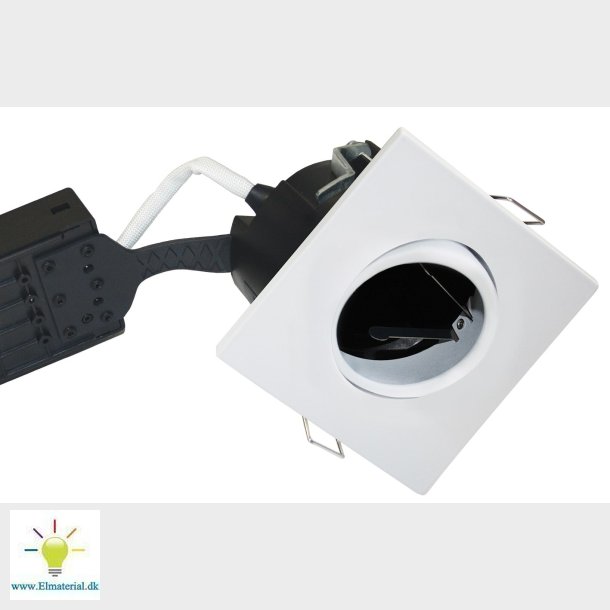 Uni Install Gu10 Firk M Hvid