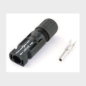 Solar stik MC4 han (-) 10MM