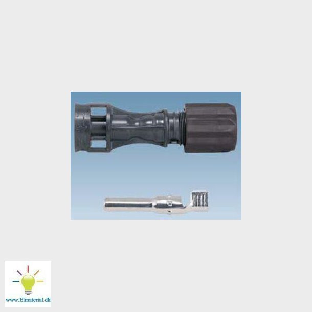 Solar stik H4 han (-) 4-6mm2