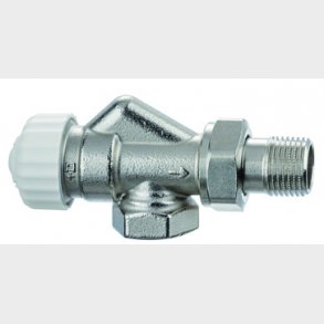 TA Calypso Exact radiatorventil DN15 omvendt vinkel 2-streng