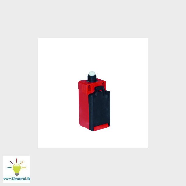 Endestop kunststof med stempel 1 NO 1 NC springkontakt
