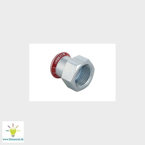 Mapress overgang FZ 22x12 muffe/muffe