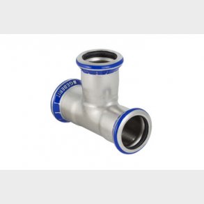 Mapress tee rustfri 15 mm