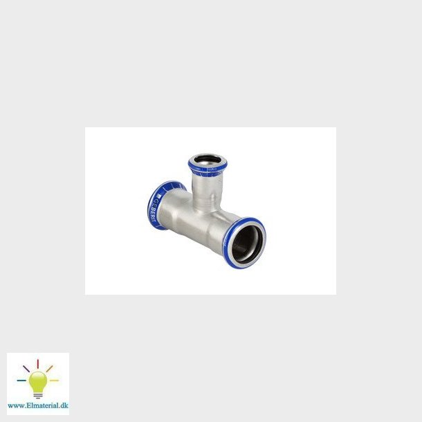 Mapress tee rustfri 28x15x28 mm