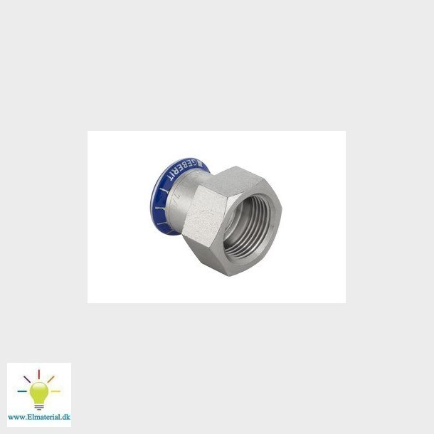 Mapress overgang rustfri 42x11/4 M/M