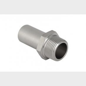 Mapress overgang rustfri 15x1/2 N/N