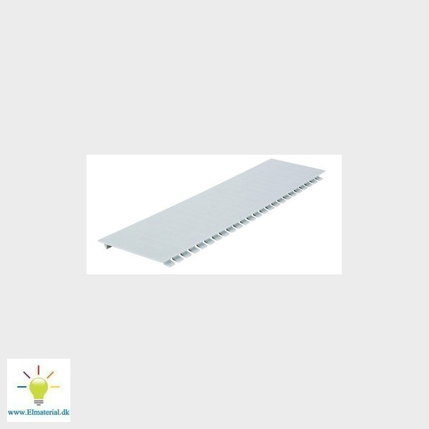 Dksel for afblnding 220 mm hvid