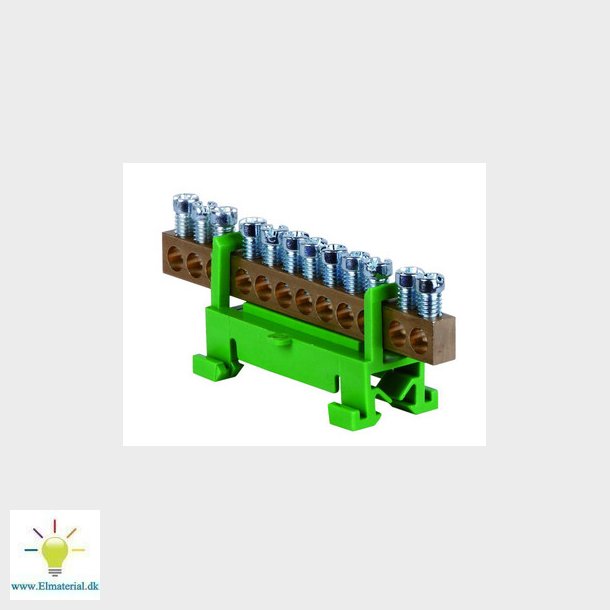 Jordklemme  PE12 grn/gul 12x16 mm2