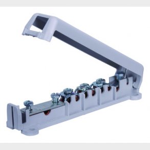 Gennemgangsklemme til potentialudligning 6x 6-25 mm2