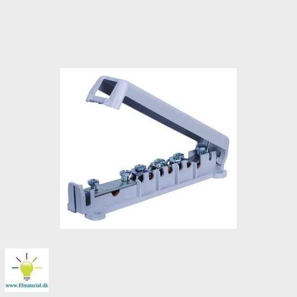 Gennemgangsklemme til potentialudligning 6x 6-25 mm2