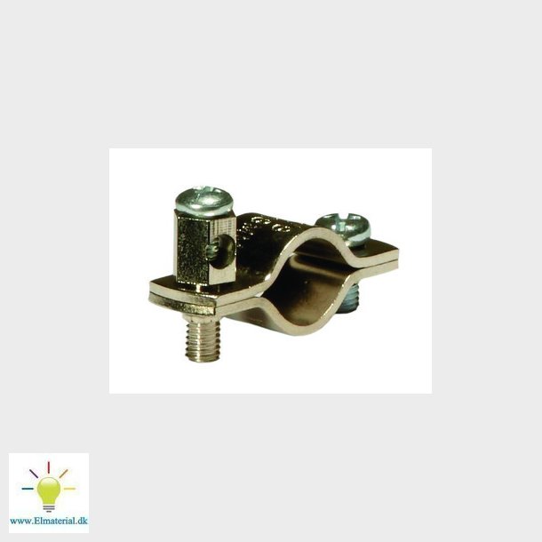 Potentialudligningsklemme  15-18mm 3/8" (Kobber/nikkel) 2,5 - 16mm2